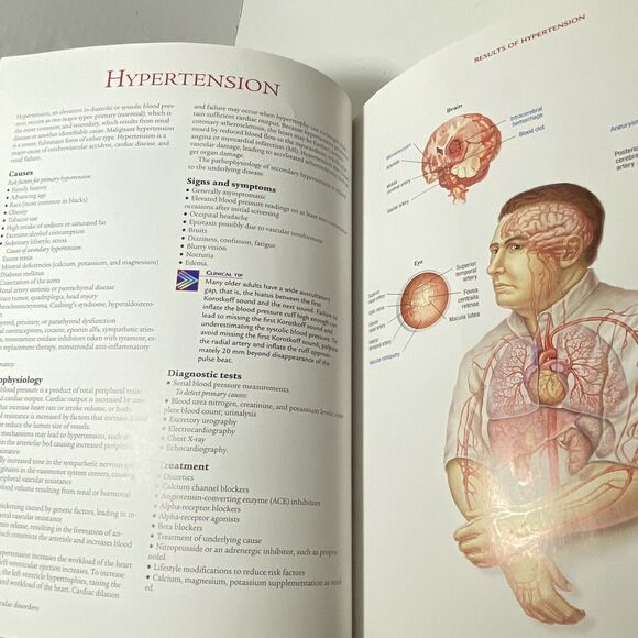 NEW Anatomical Chart Company Atlas of Pathophysiology Hardcover Color Pristine - Picture 13 of 16